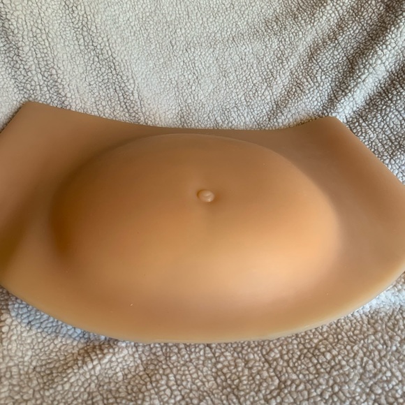 Silicone Pregnancy Belly Band, XS-Small, 3 months appearance, hook & loop - Picture 7 of 7